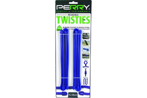 Picture of Perry Reuseable Twisties (Twist Ties) - 4 piece Set (4 x 450mm)