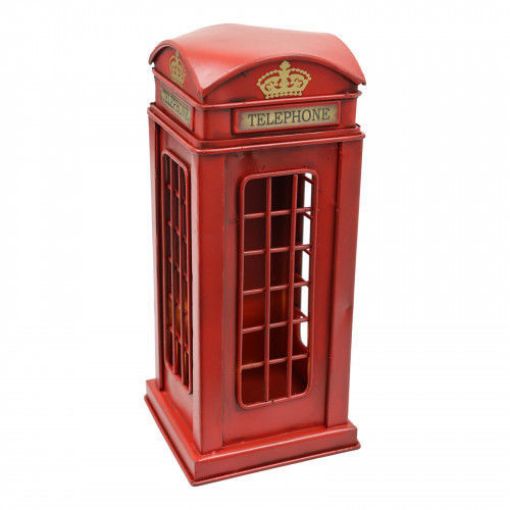 Picture of Primus Metal Vintage British Telephone Box