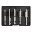 Picture of Sealey 5 Piece HSS Screw Extractor Set