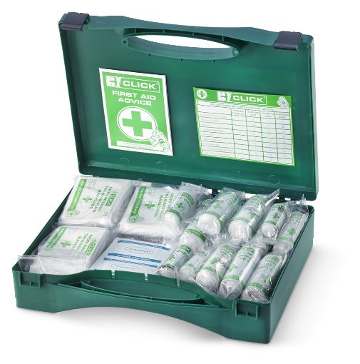 Picture of Click Medical 50 Person First Aid Kit Green