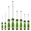 Picture of Sealey 8 Piece Screwdriver Set - Hi-Vis Green