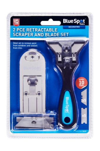 Picture of Blue Spot Tools 2 PCE Scraper And Blade Set