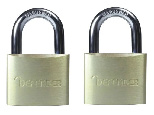 Picture of Squire Defender Aluminium Padlock Twin Pack 40mm