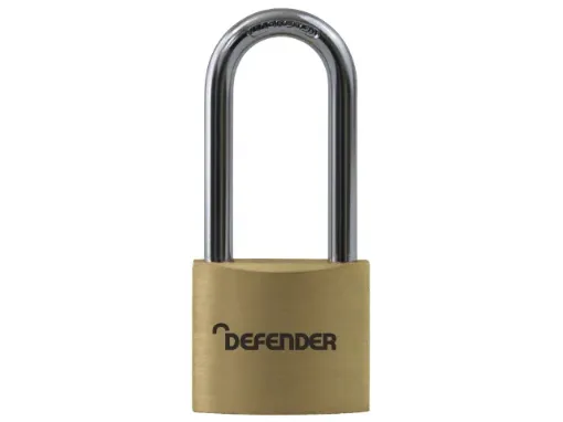 Picture of Squire Defender Brass Padlock Long Shackle 40mm