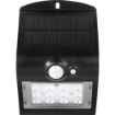 Picture of Luceco Solar Guardian Floodlight With PIR Sensor Black IP65 Rated, 1.5W 220 Lumen