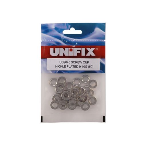 Picture of Unifix Nickel Plated Screw Cup - Pack of 50