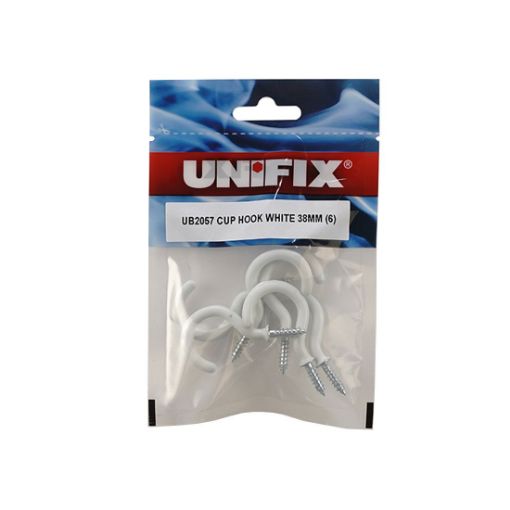 Picture of Unifix Cup Hook - White