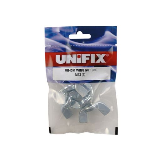 Picture of Unifix BZP Wingnuts M6/M8/M10/M12