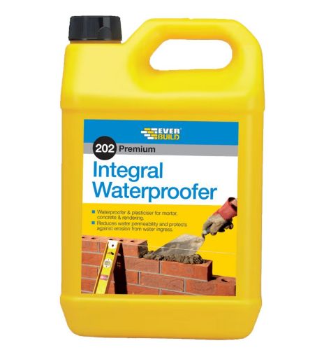 Picture of Everbuild 202 Integral Liquid Waterproofer 5 Litres