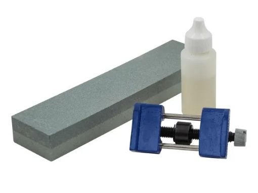 Picture of Faithfull Oilstone 200mm & Honing Guide Kit