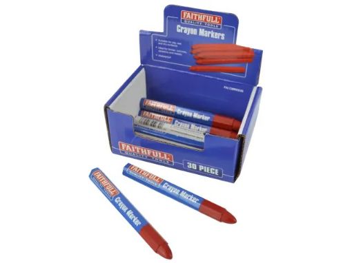 Picture of Faithfull Crayon Markers - Red