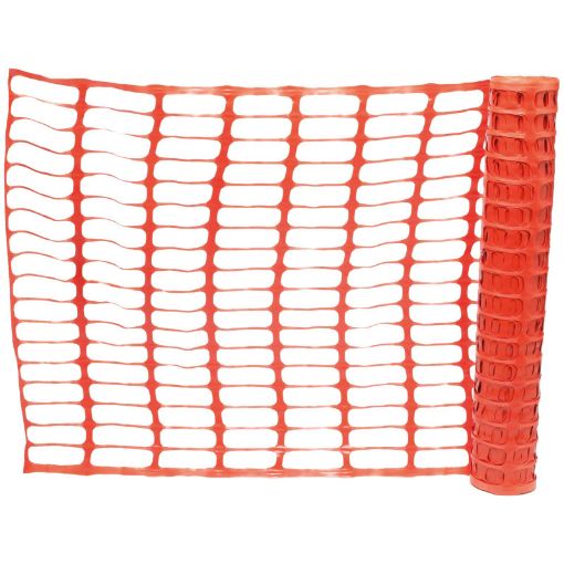 Picture of Polypropylene Barrier Fencing 1m x 50m, 4kg - Orange