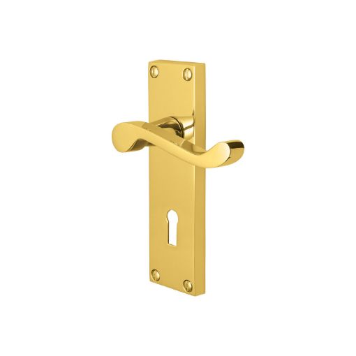 Picture of Perry 150mm Vision Pegasus Victorian Scroll Lever Lock Handles