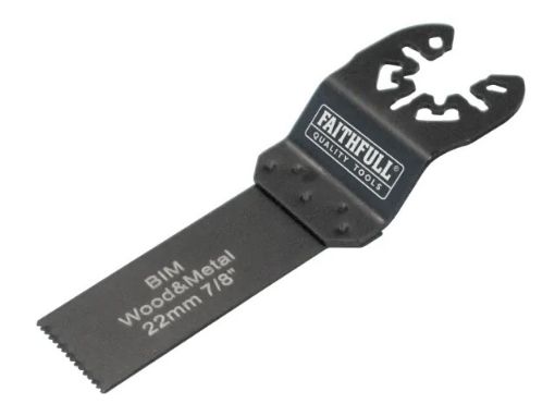 Picture of Faithfull Multi-Functional Tool Flush Cut Wood/Bi-Metal Blade 22mm