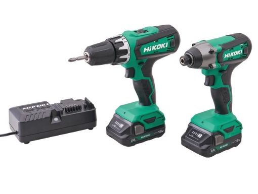 Picture of Hikoki 18V Combi & Impact Drill Twin Pack