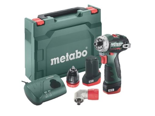 Picture of Metabo PowerMaxx BS BL Q Brushless Drill/Screwdriver 12V With 2 x 2.0Ah Li-ion Batteries