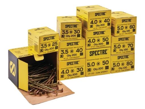 Picture of Spectre Advanced Trade Pack Screws (1800Pcs)