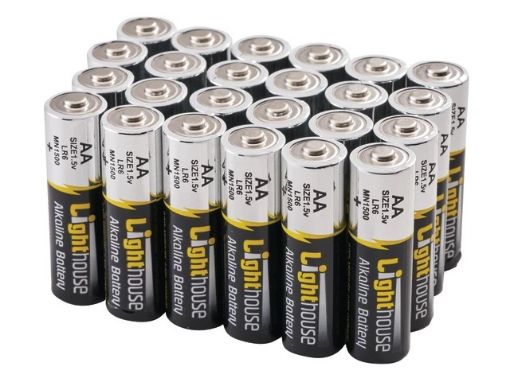 Picture of Lighthouse AA Batteries Bulk Pack of 24