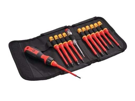 Picture of Faithfull 13 Piece Quick Change VDE Screwdriver Set